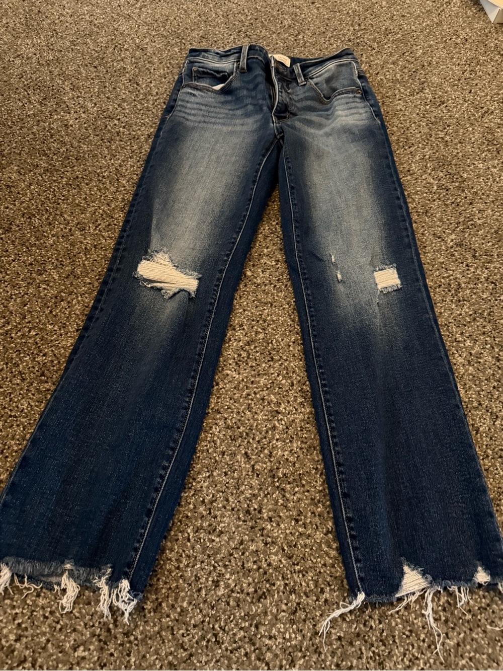 Womens bke jeans size 25 x 28